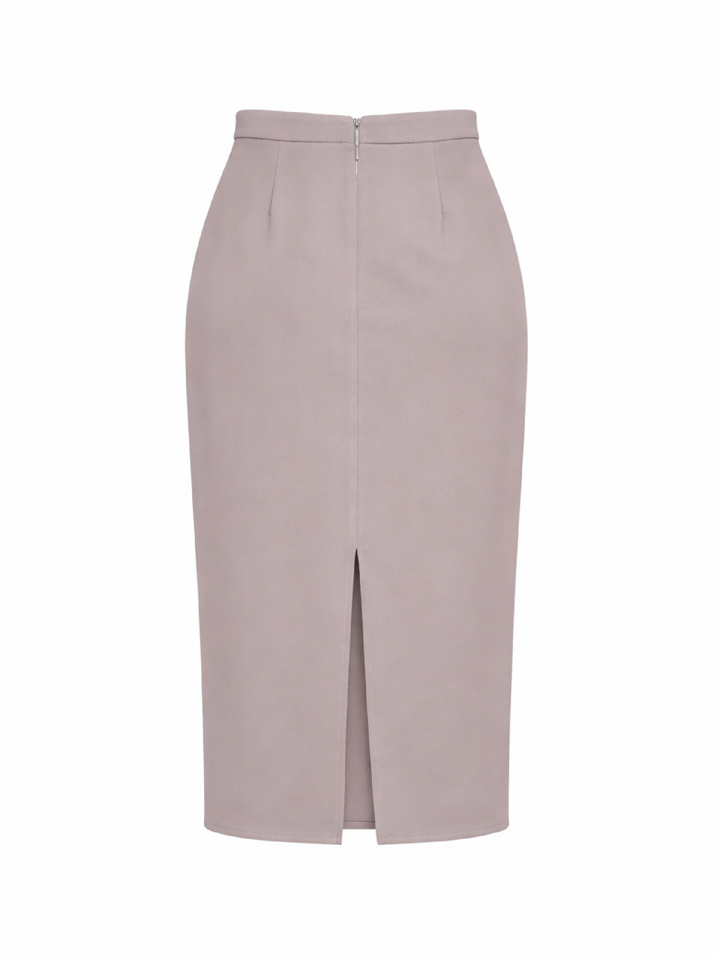 Fustă midi Harera tip creion maro deschis H25F004