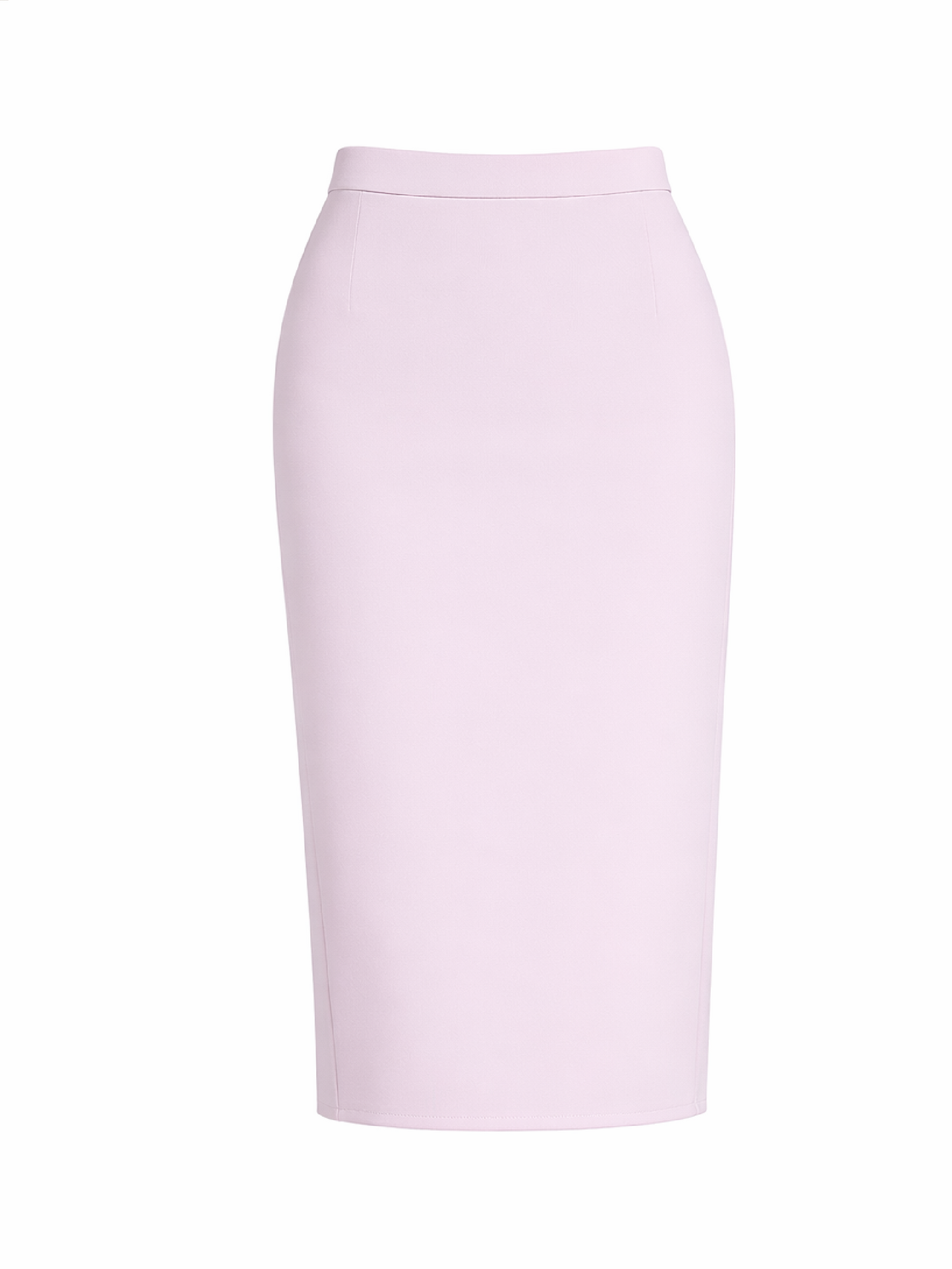 Fustă midi Harera tip creion roz pudrat H25F004