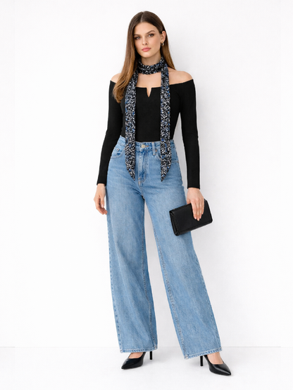 Esarfa cu paiete Harera H25A001