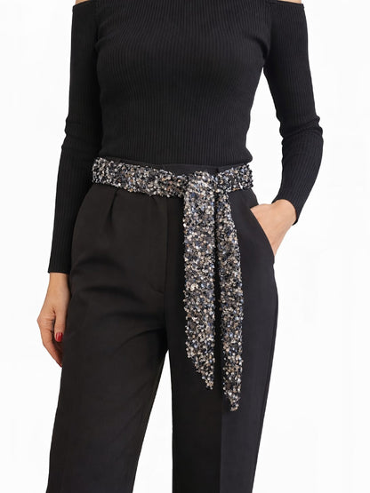 Esarfa cu paiete Harera H25A001